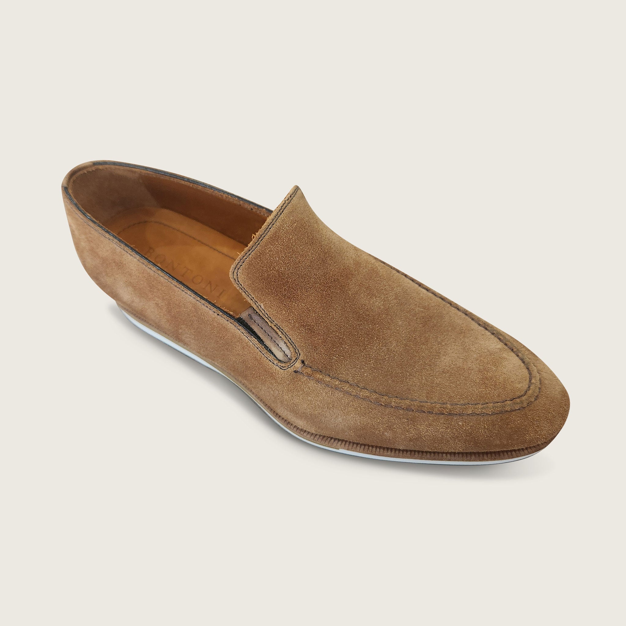 Bontoni Brown Moccasin Shoes