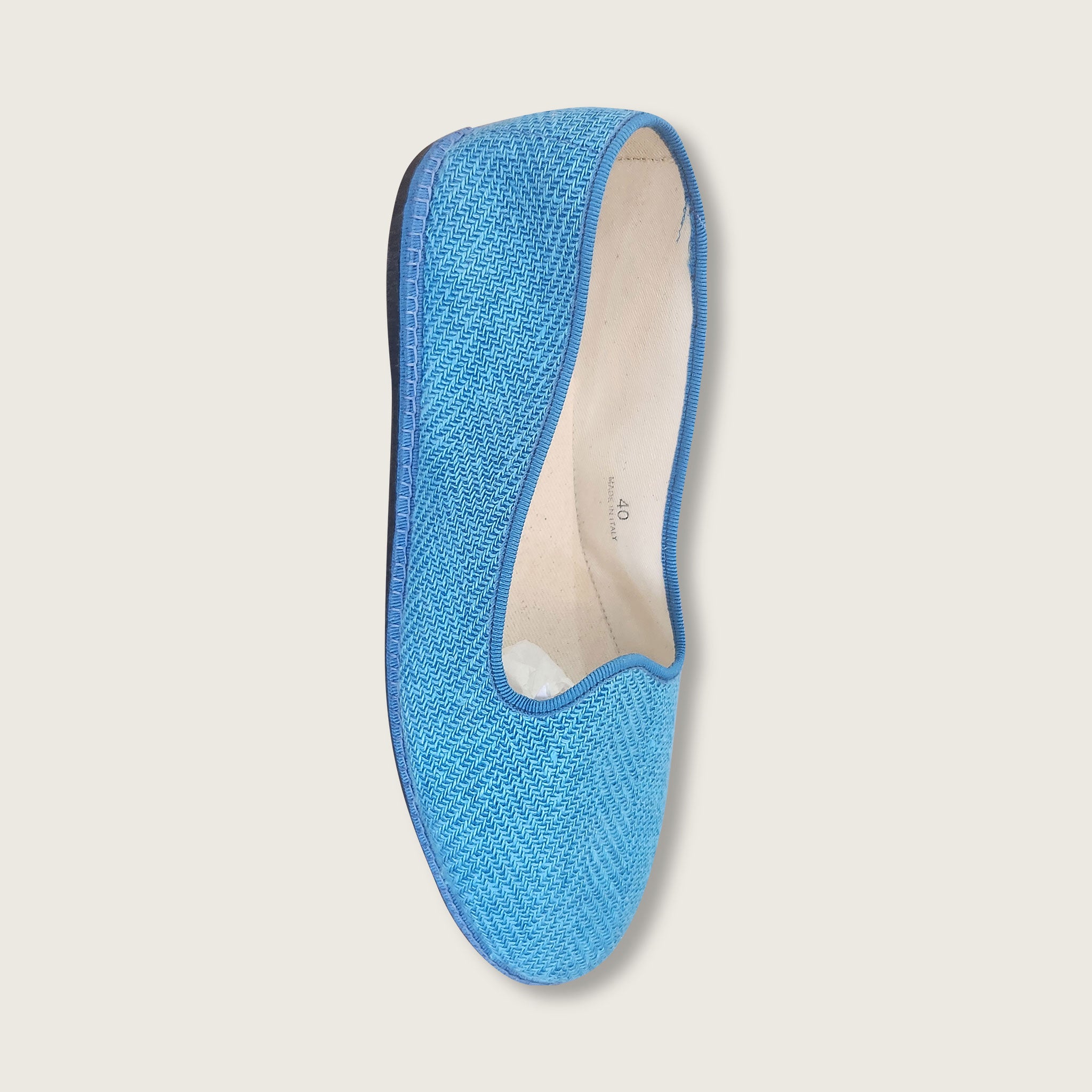 Kiton Classic Light Blue Lightweight Espadrilles