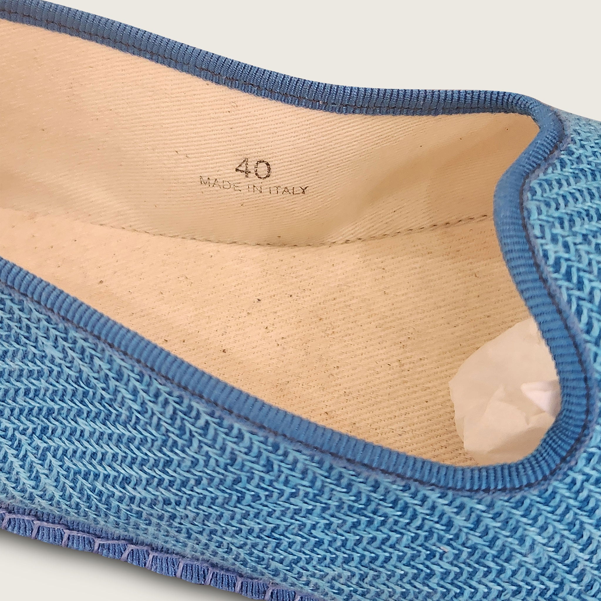 Kiton Classic Light Blue Lightweight Espadrilles