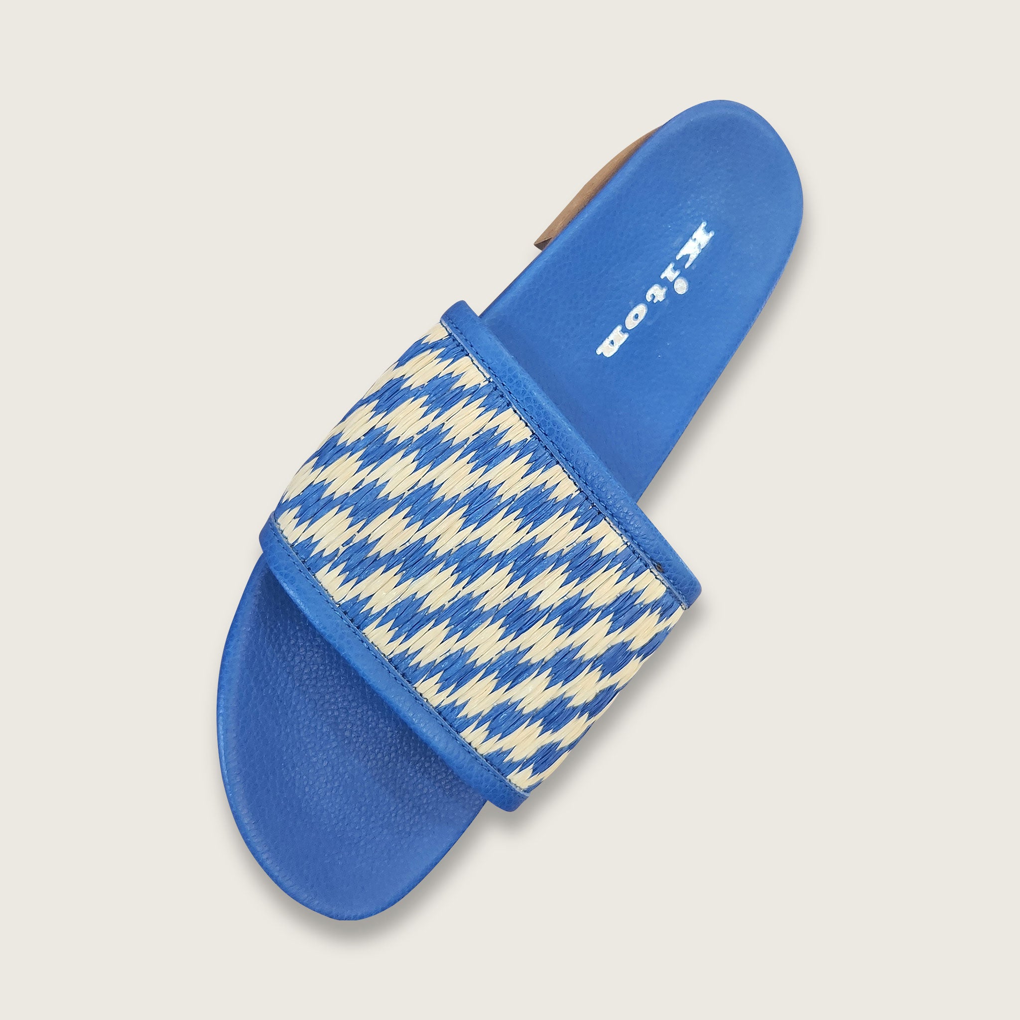 Kiton Blue Flip Flops