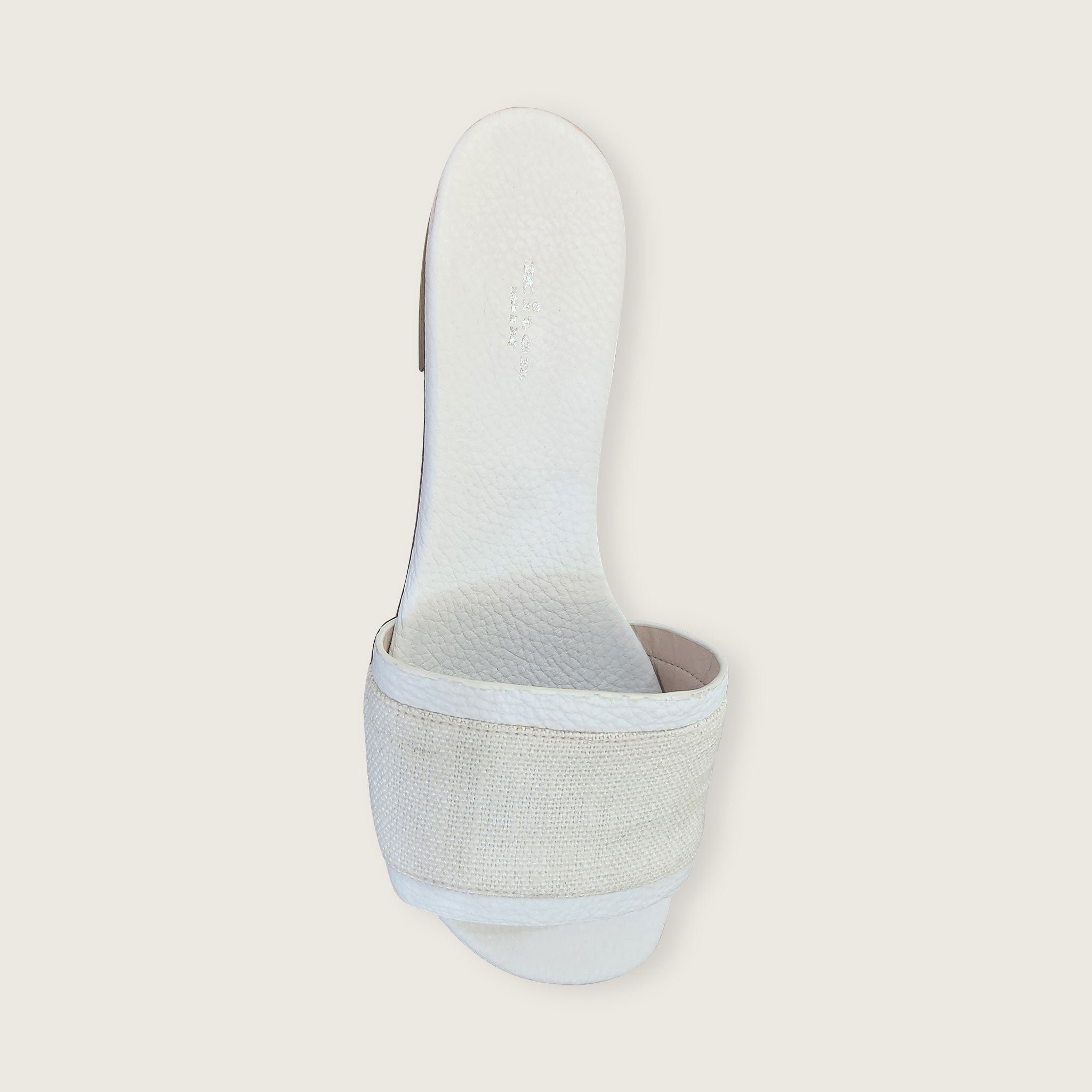 Kiton White Flip Flops