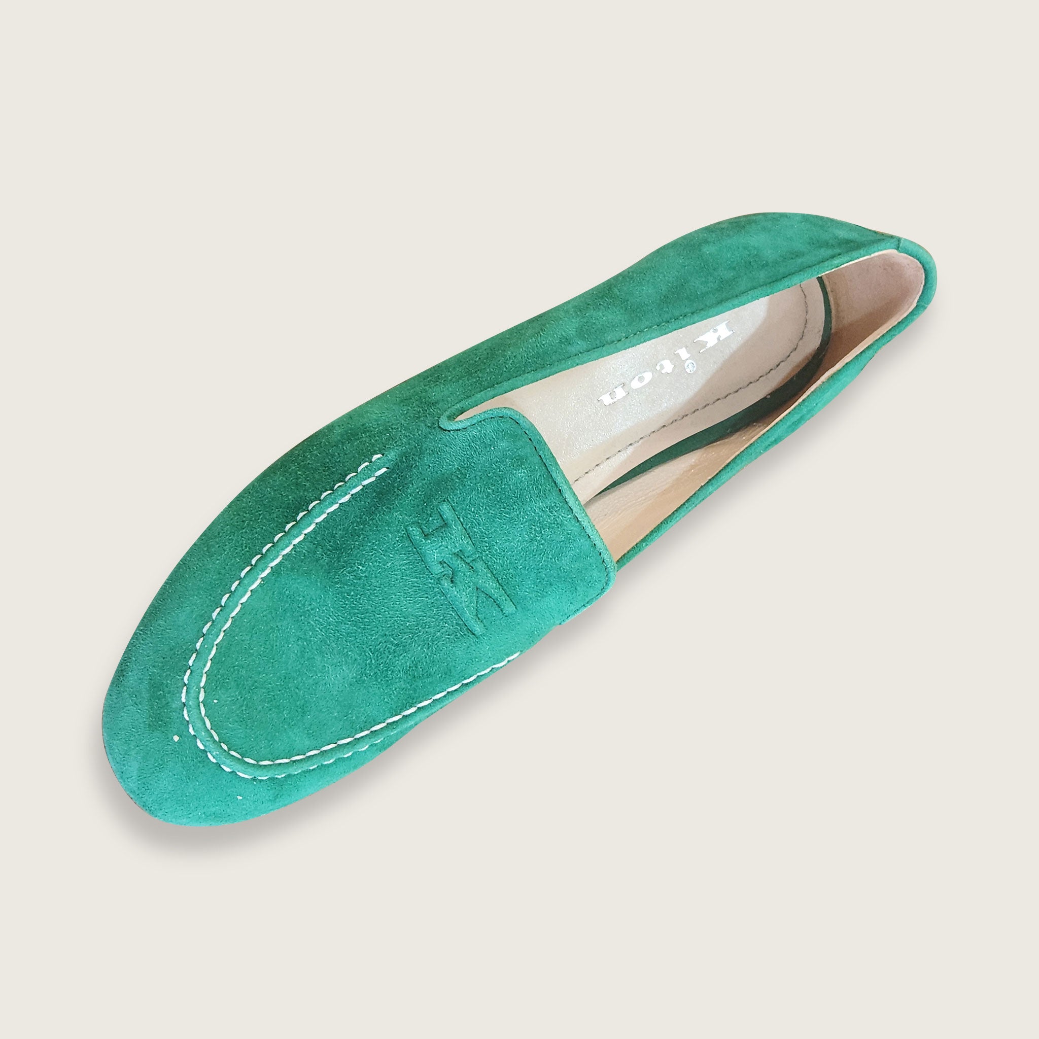 Kiton Turquoise Moccasins Shoes