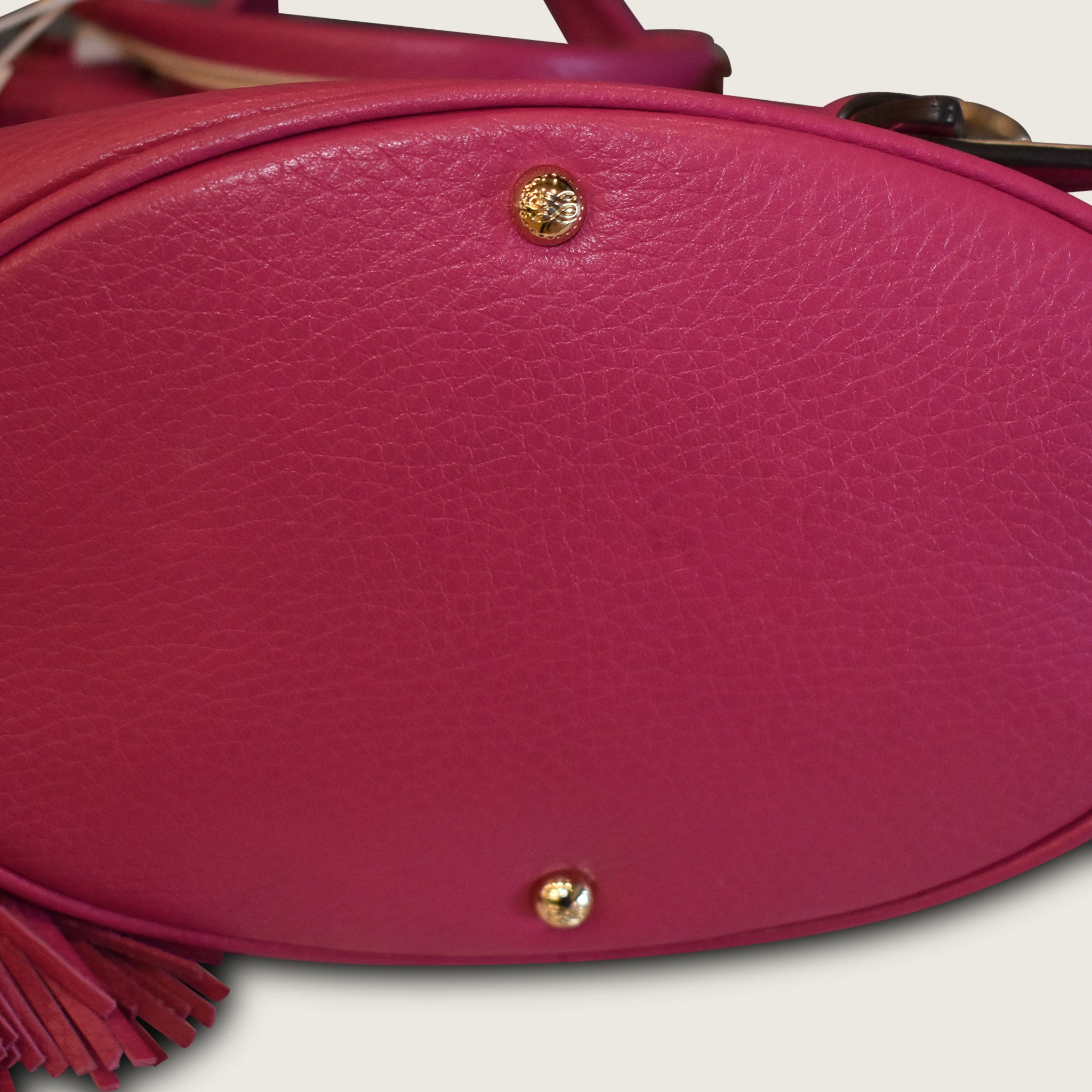 Lancel Paris Pink Leather Bag