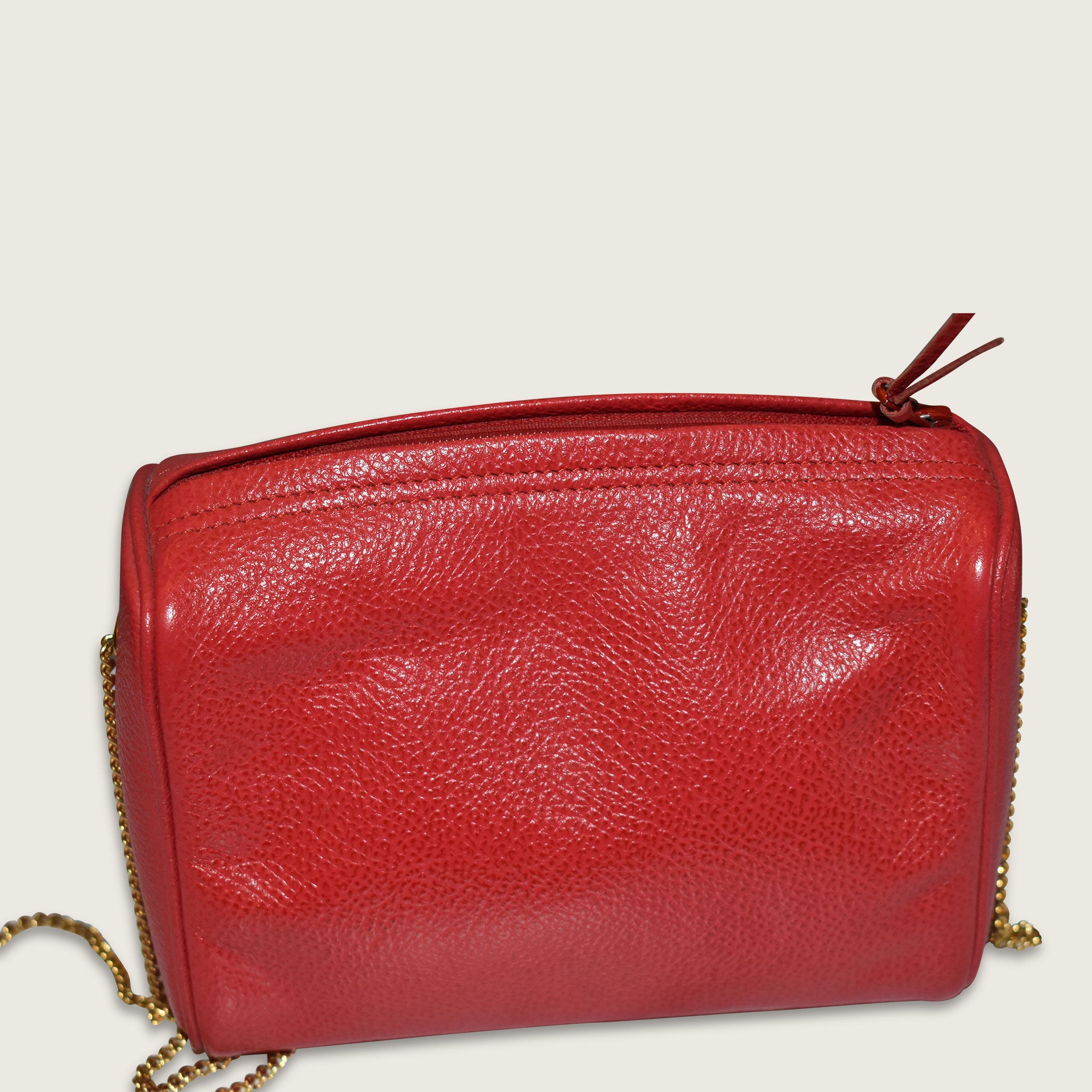 Nina Ricci Red Leather Bag