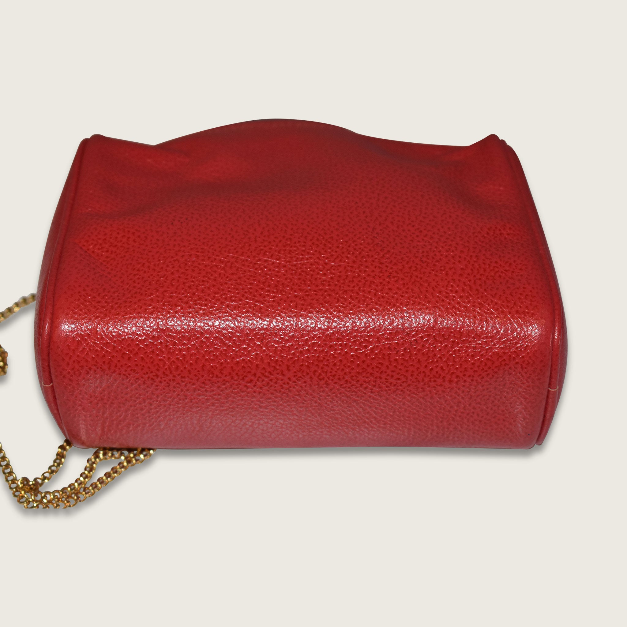 Nina Ricci Red Leather Bag