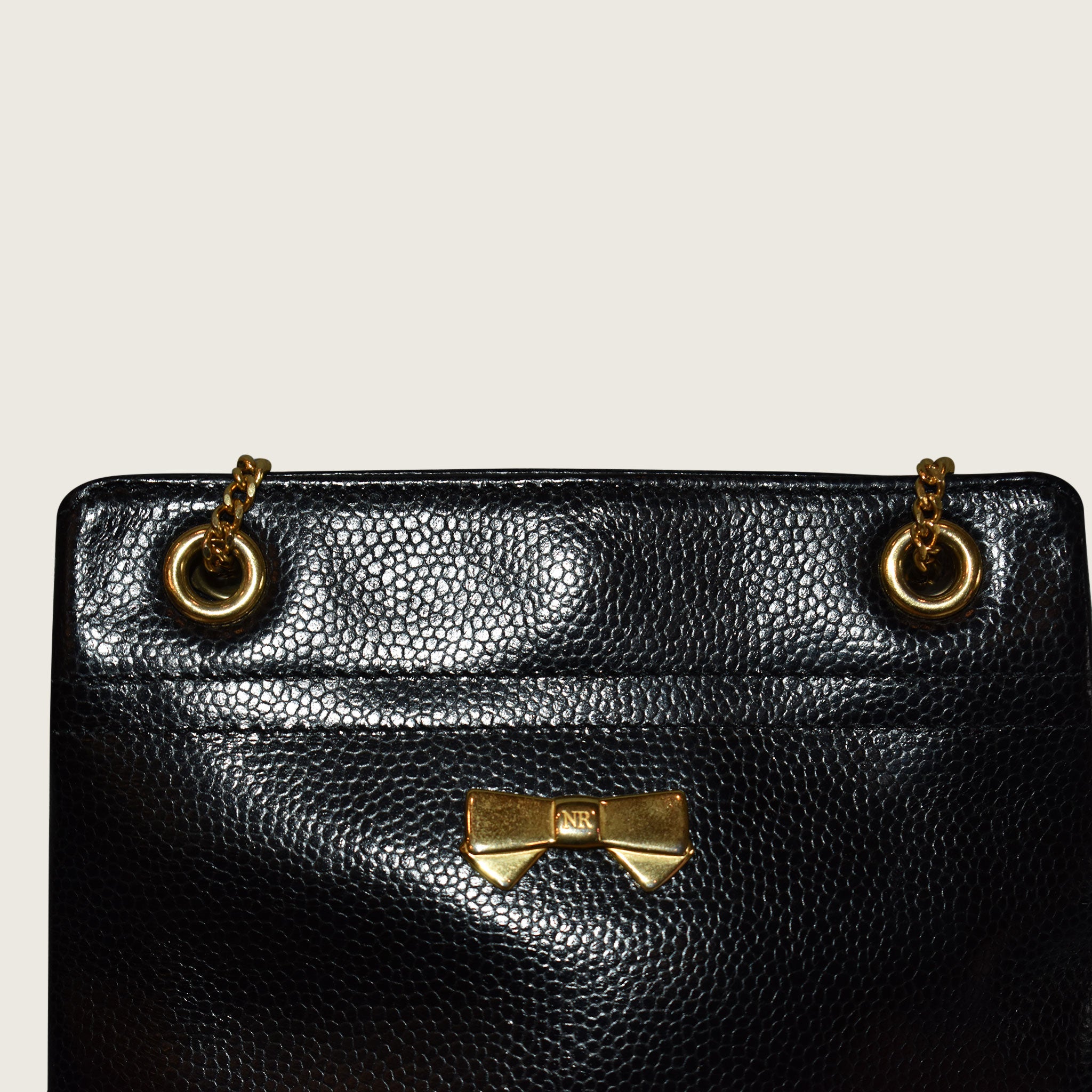 Nina Ricci Black Leather Bag