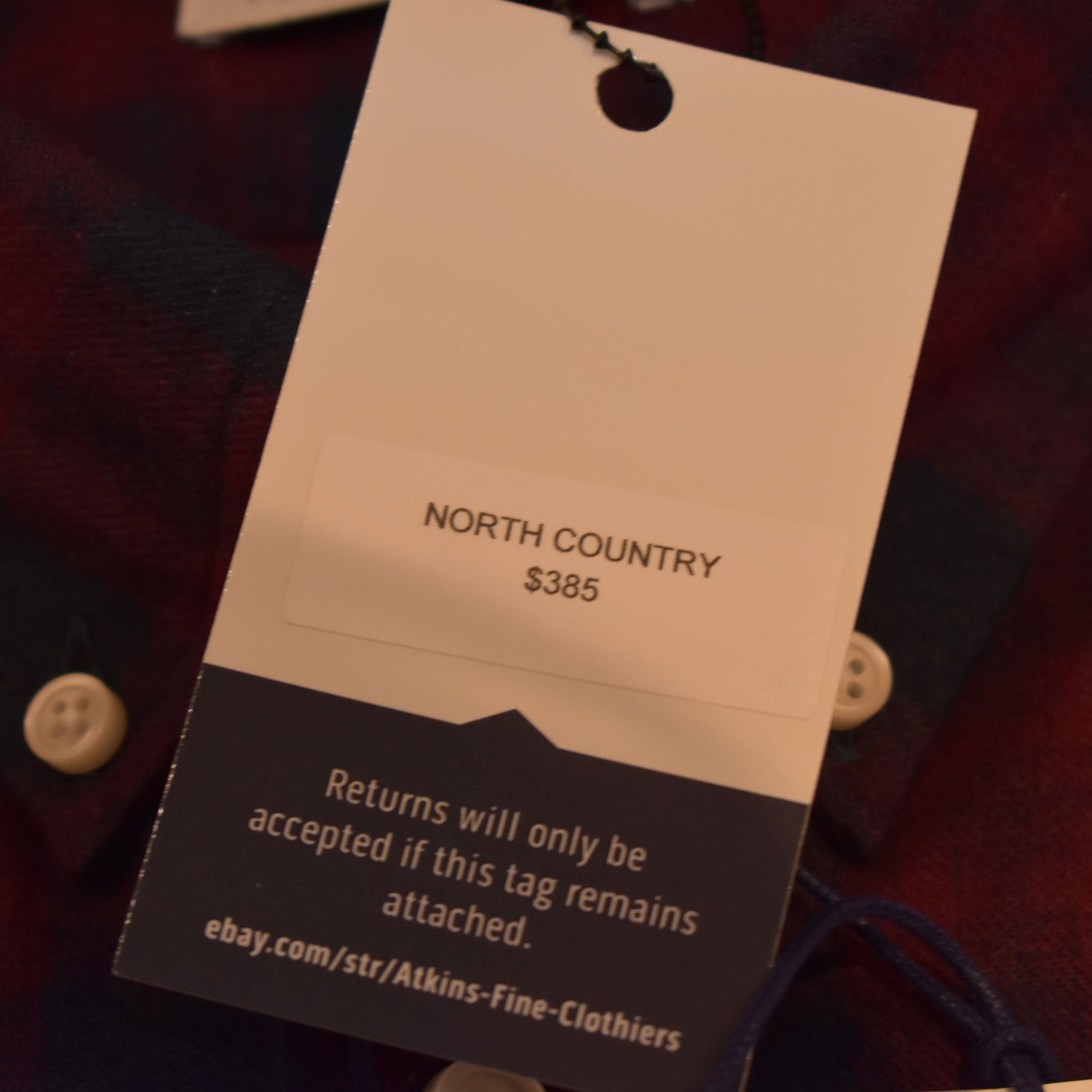 North Country Portuguese Flannel Purple Shirt