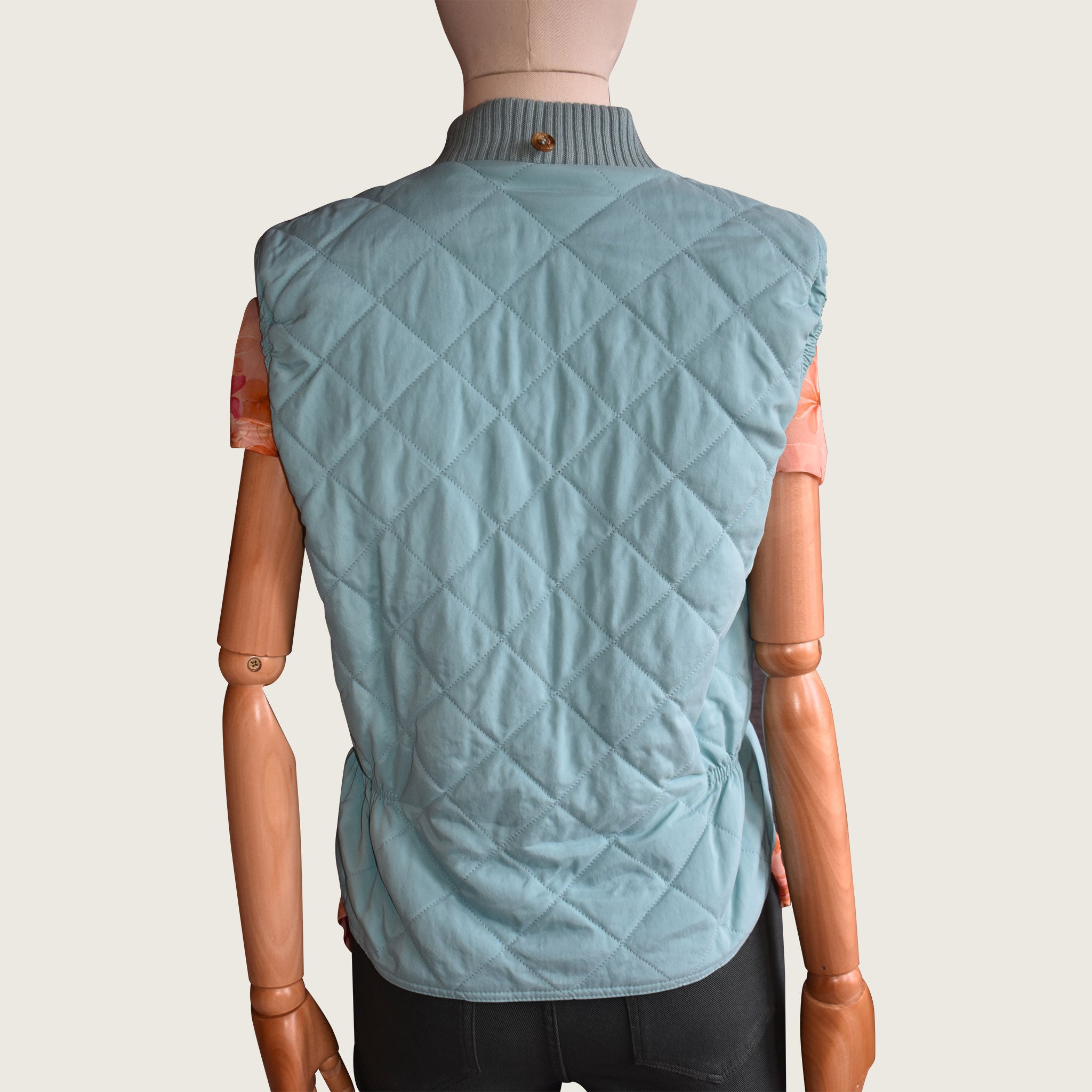 Loro Piana Light Blue Quilted Vest