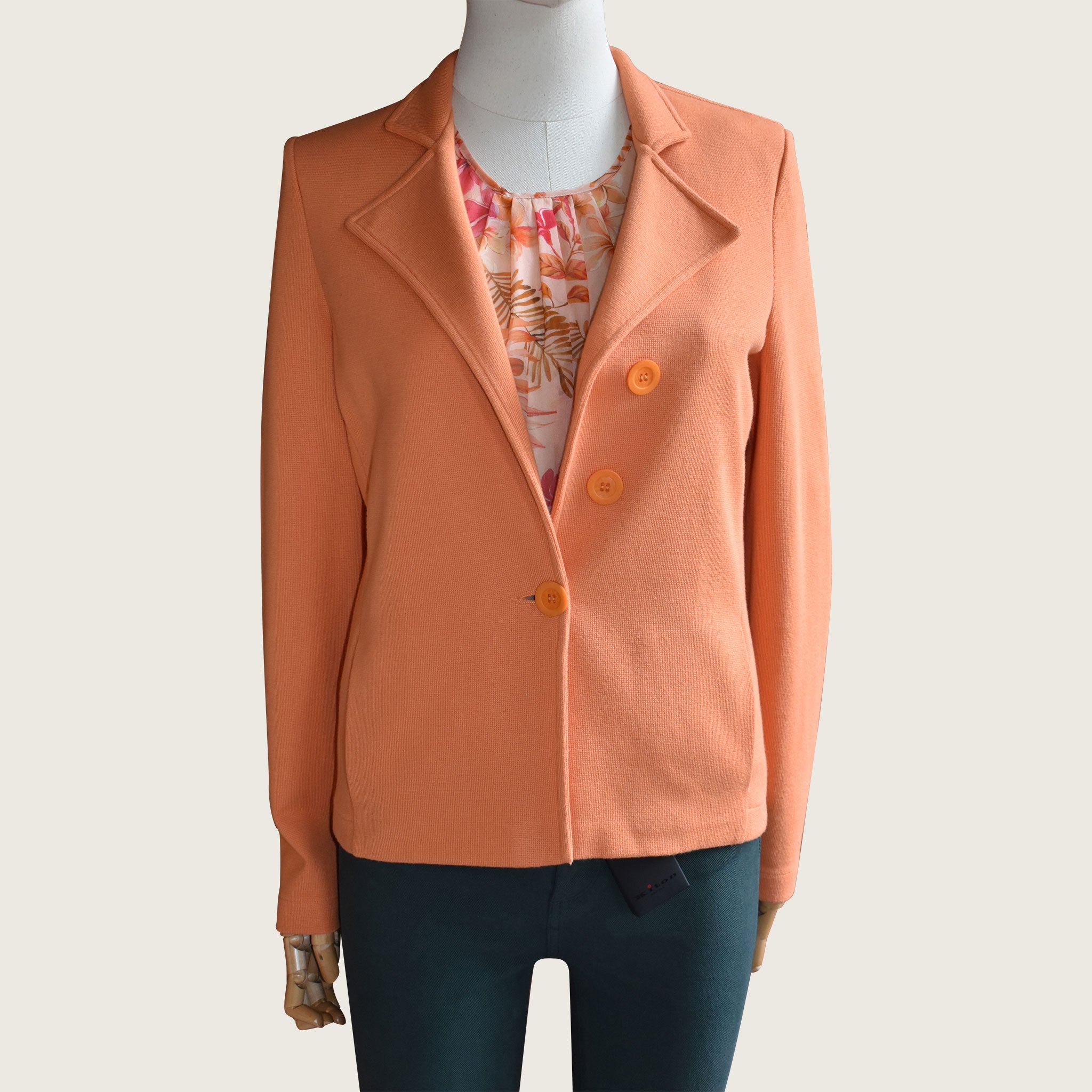 Amina Rubinacci Orange Jacket