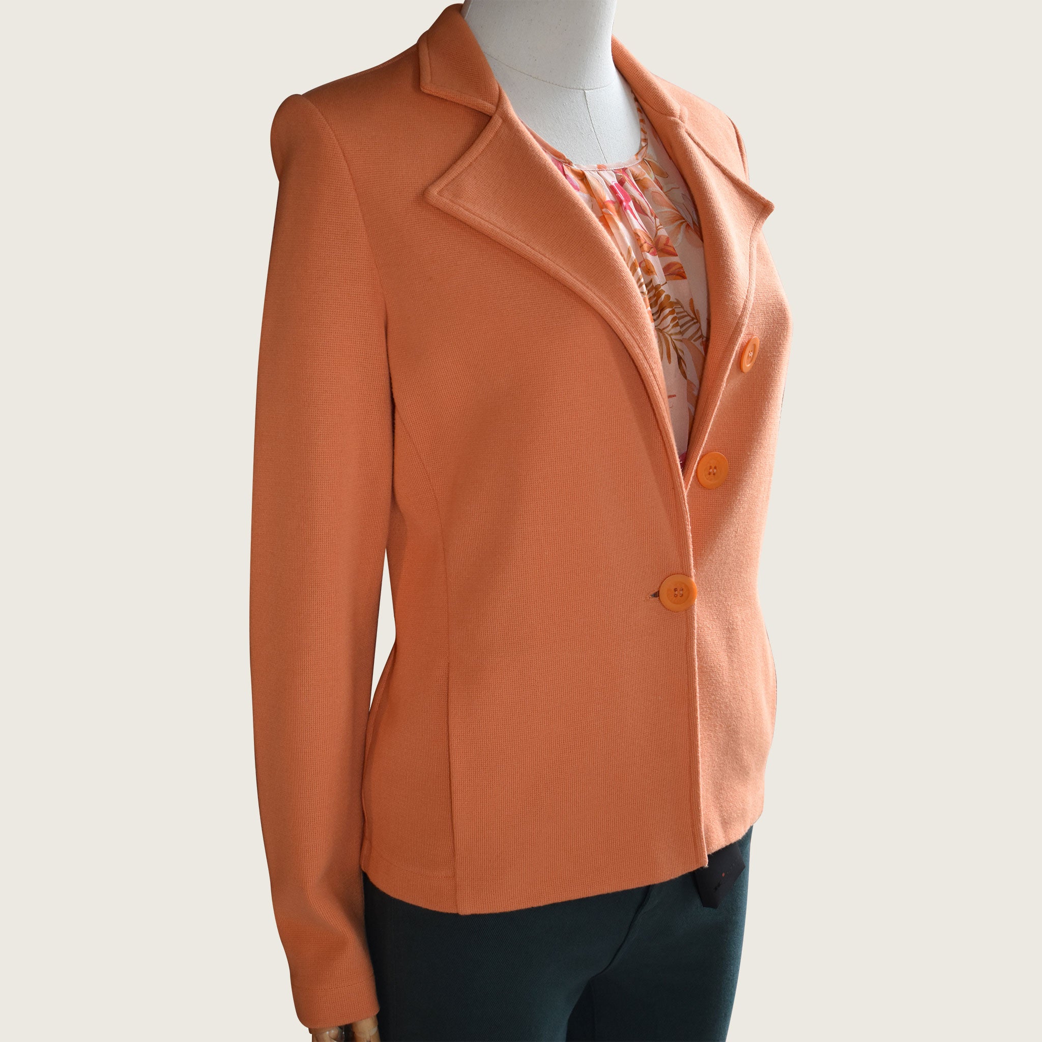 Amina Rubinacci Orange Jacket