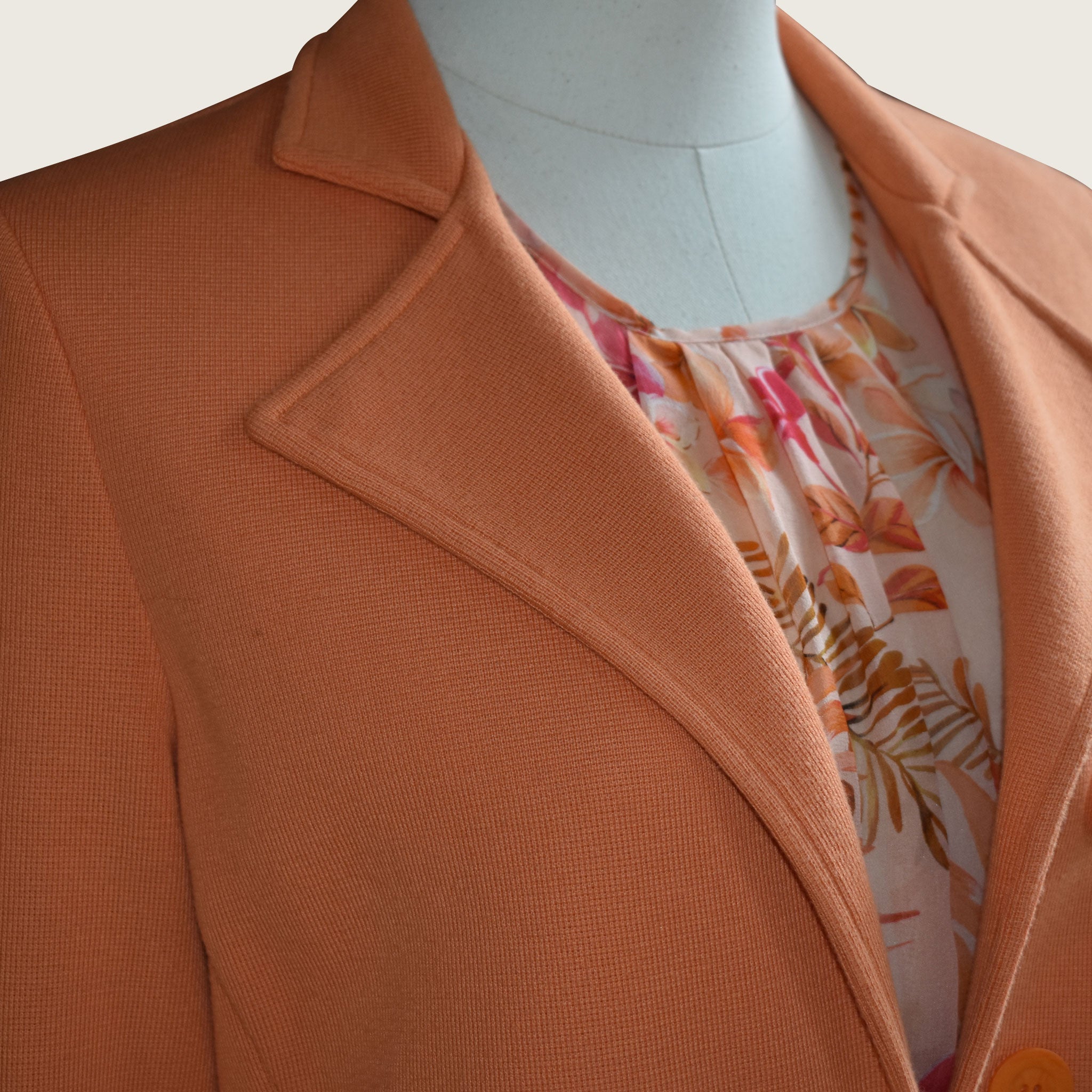 Amina Rubinacci Orange Jacket