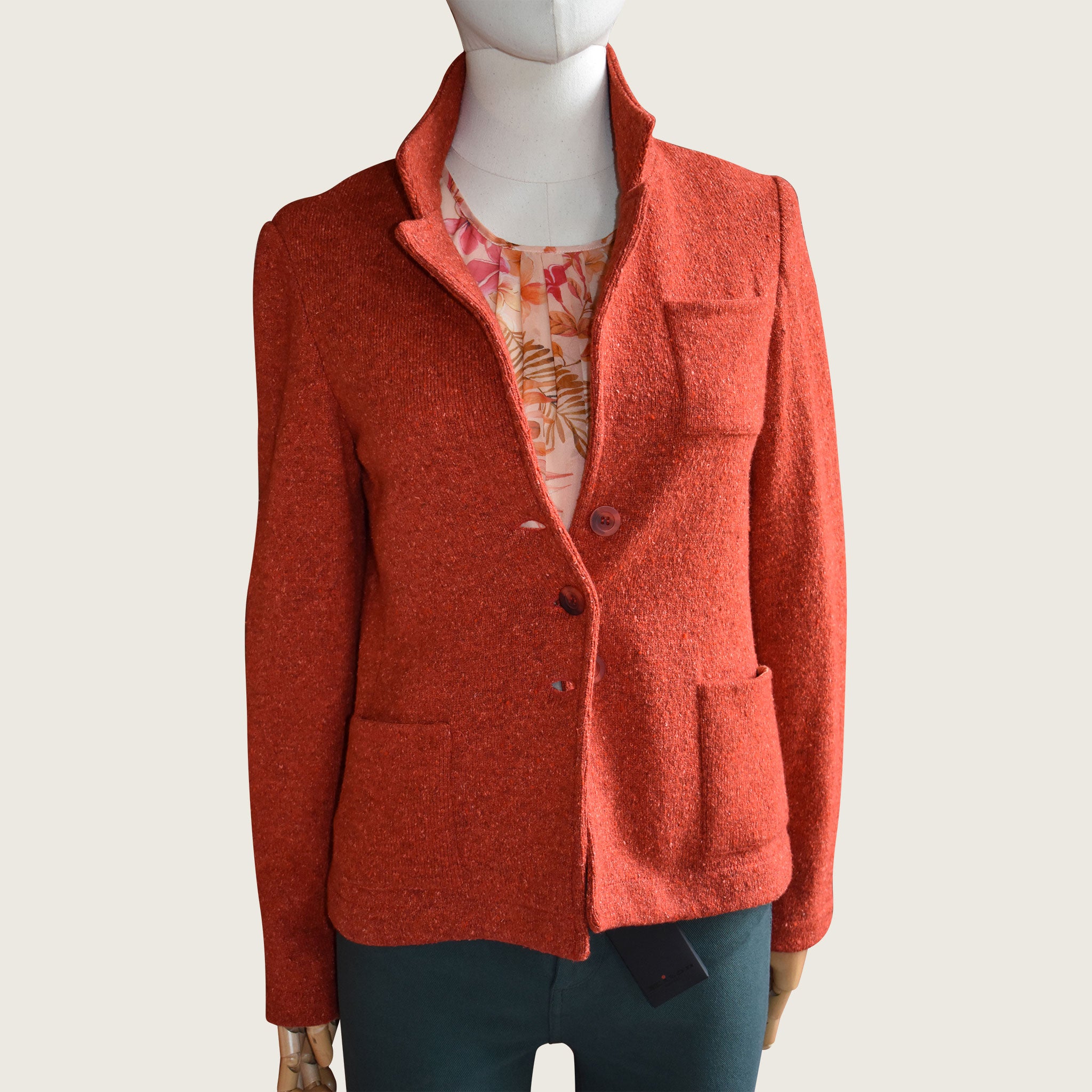 Amina Rubinacci Red Jacket