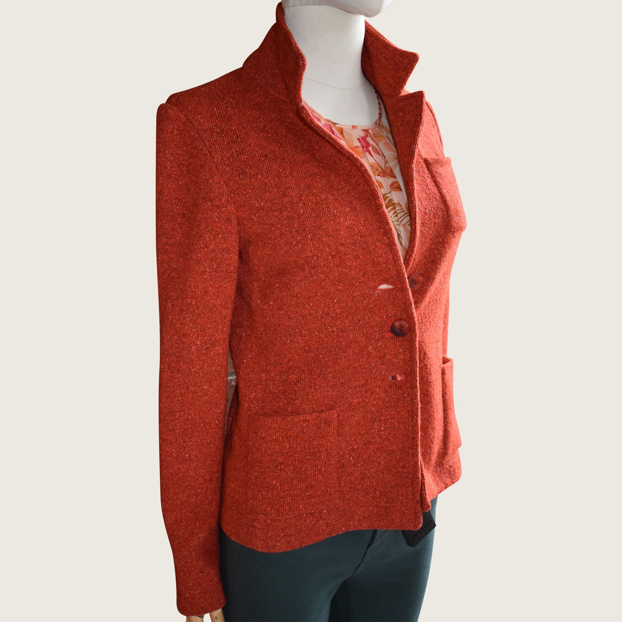 Amina Rubinacci Red Jacket