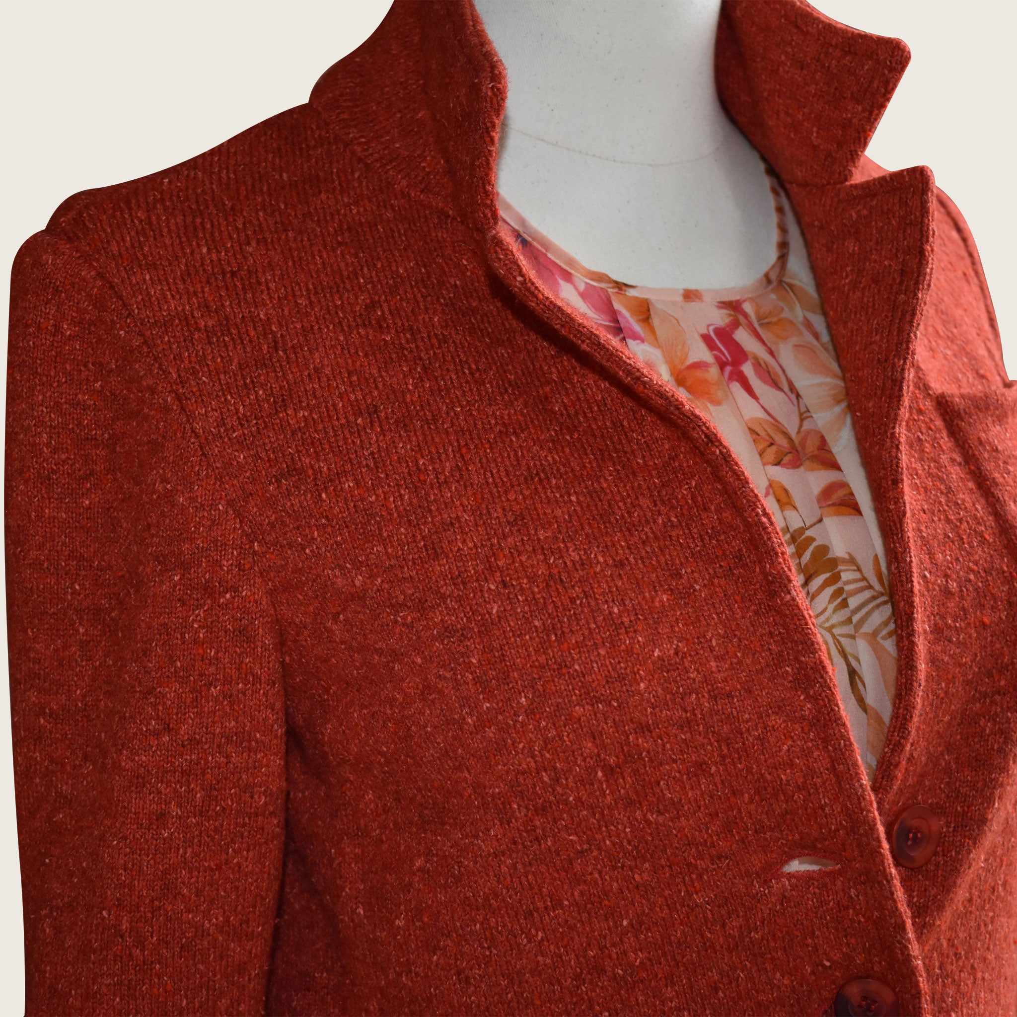 Amina Rubinacci Red Jacket