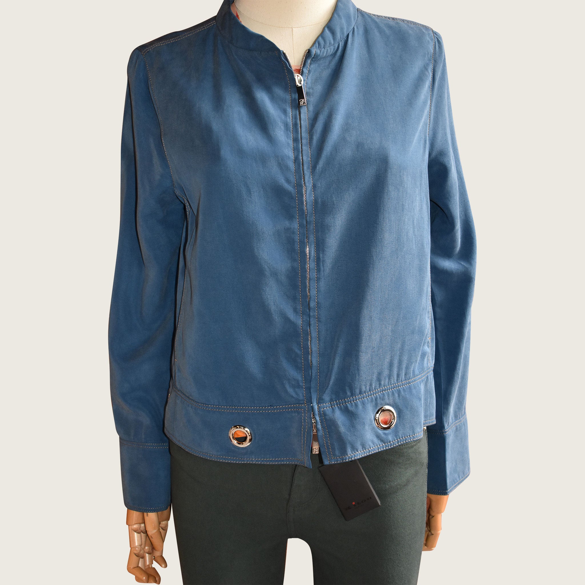 Carolina Herrera Blue Jacket