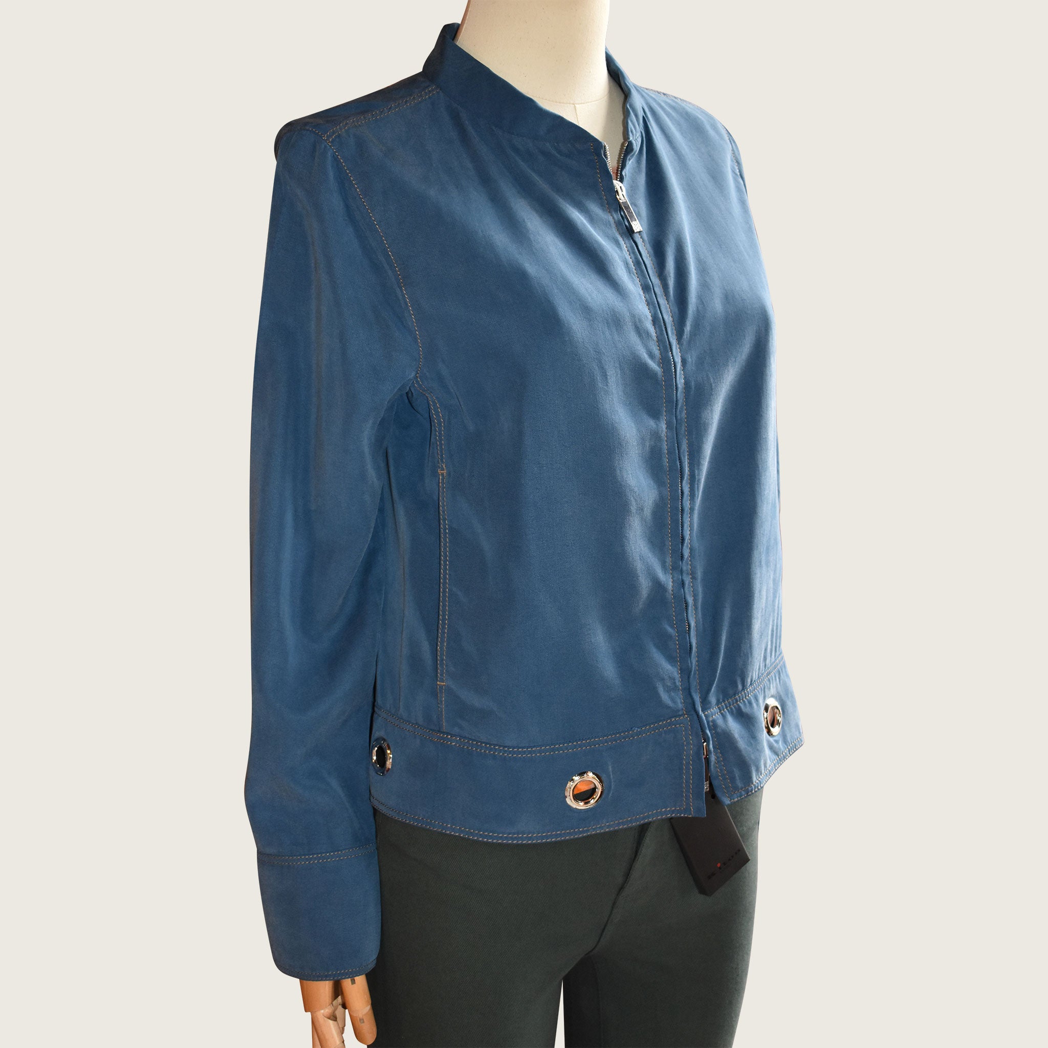 Carolina Herrera Blue Jacket