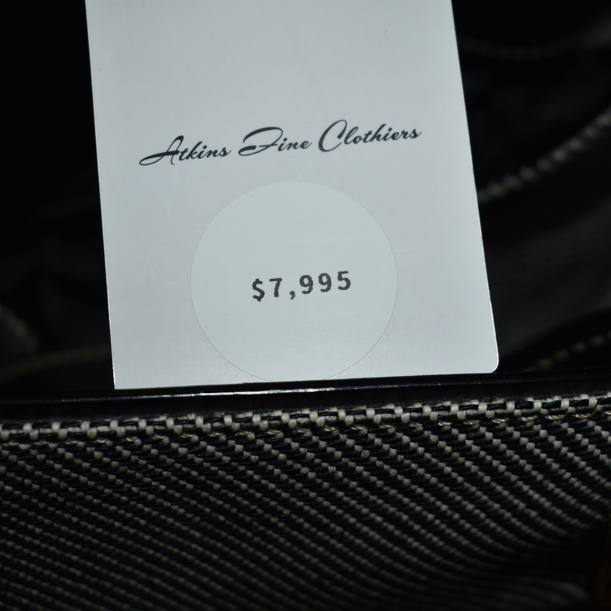 Loro Piana Grey and Black Bag