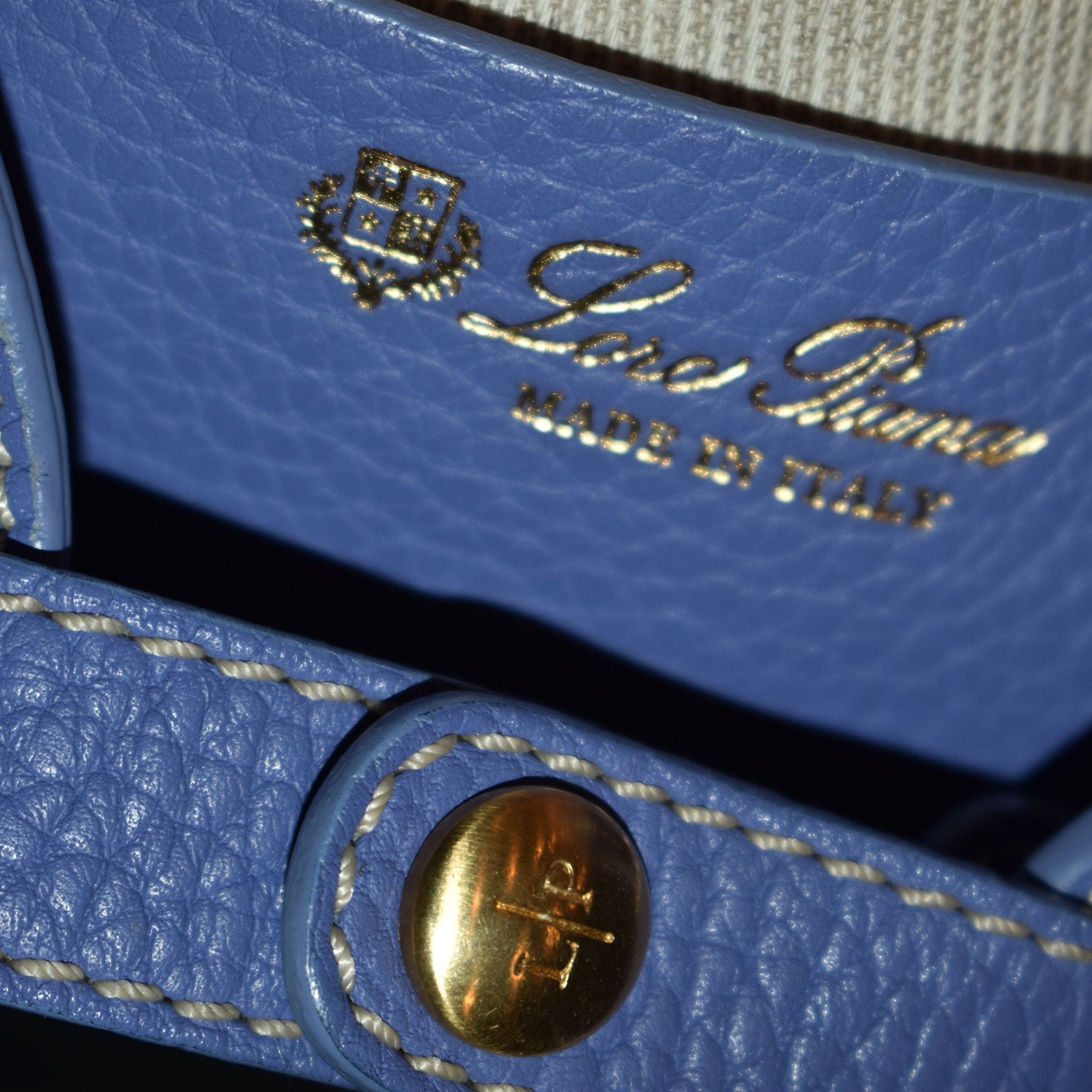 Loro Piana Blue Bag