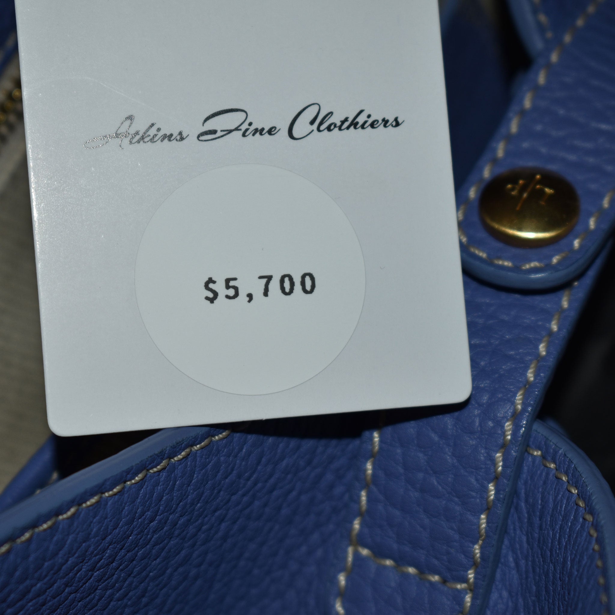 Loro Piana Blue Bag