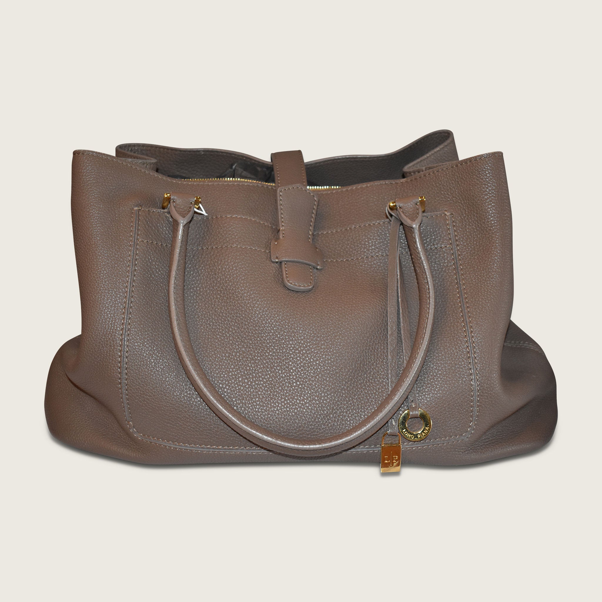 Loro Piana Grey Bag