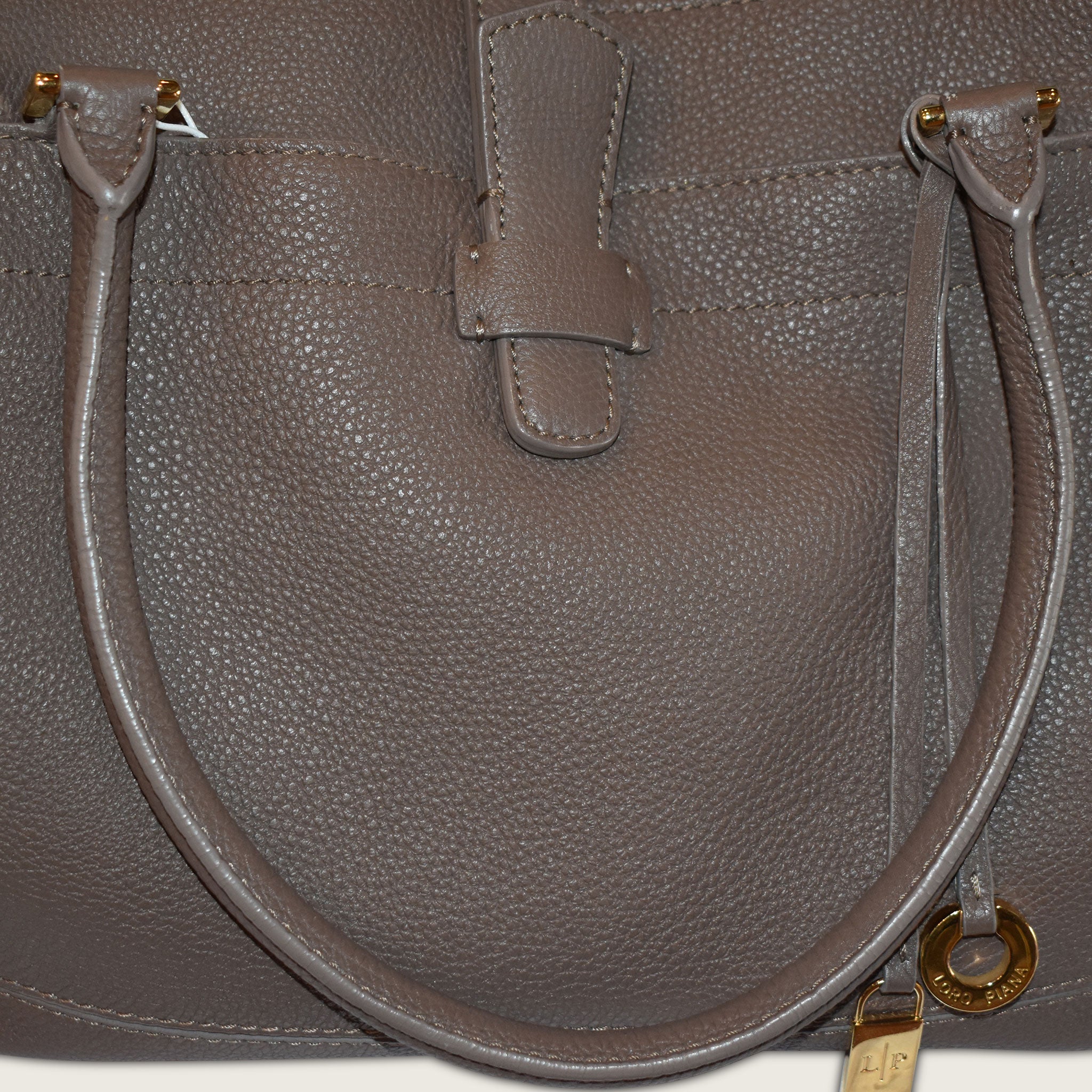 Loro Piana Grey Bag