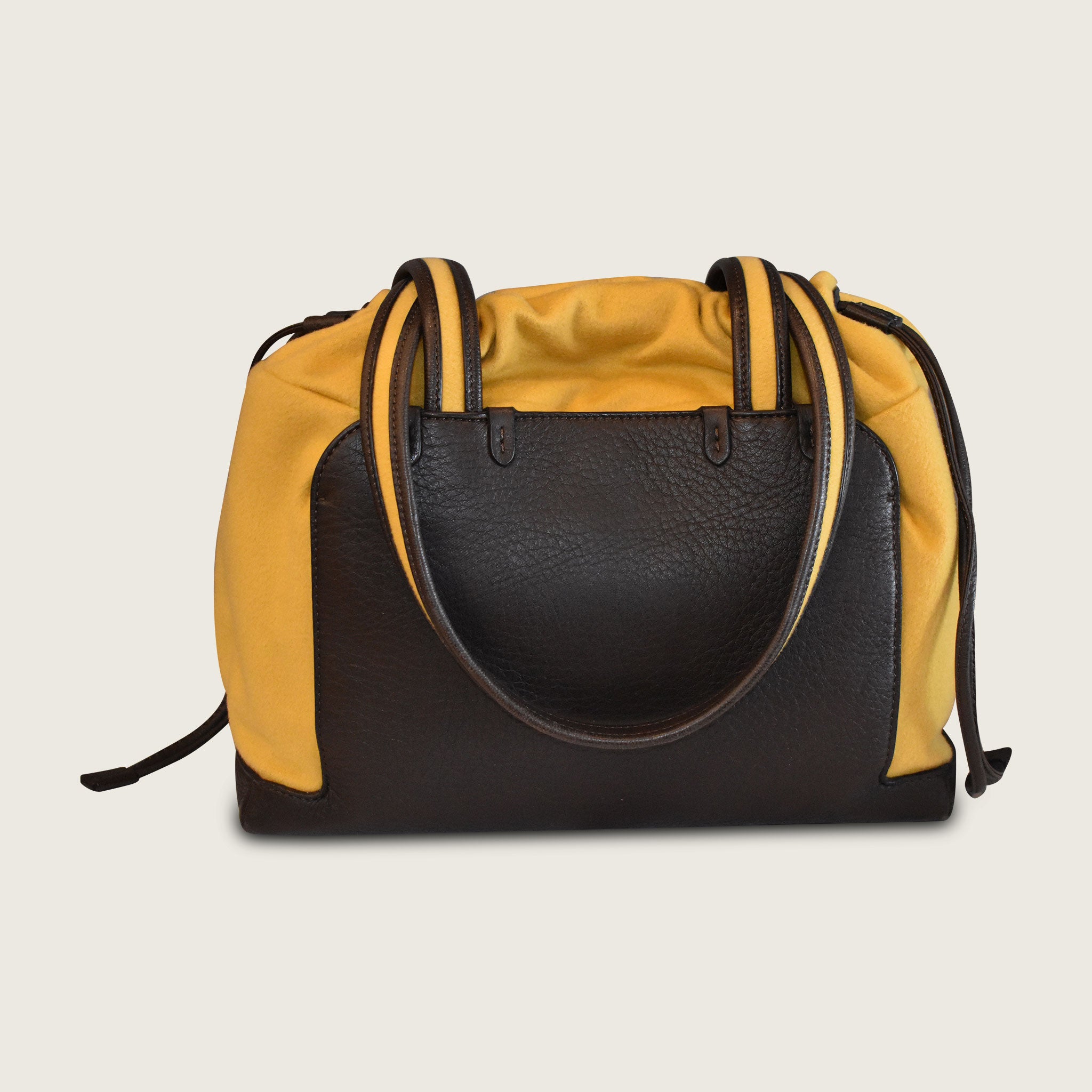 Loro Piana Yellow & Black Bag