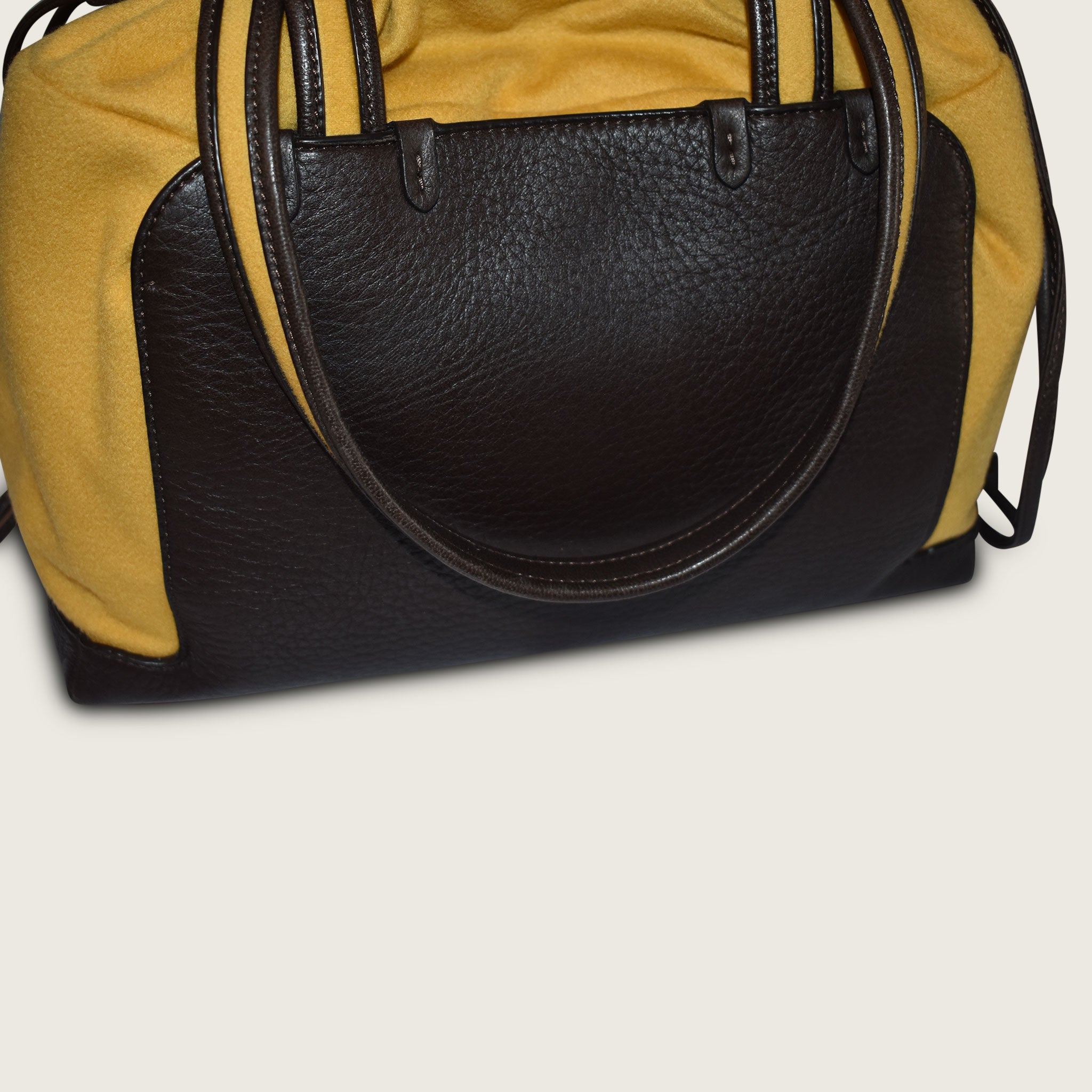 Loro Piana Yellow & Black Bag