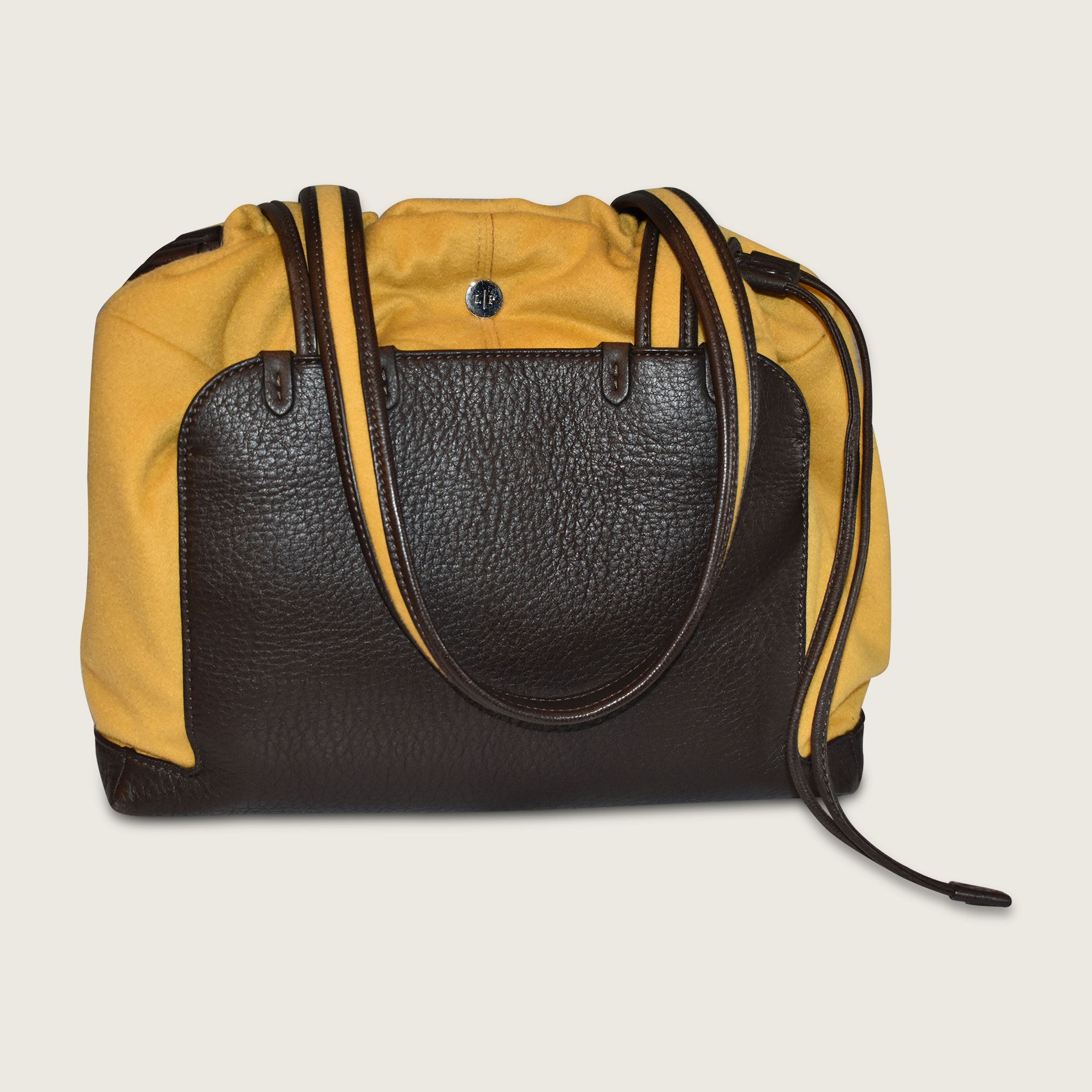 Loro Piana Yellow & Black Bag