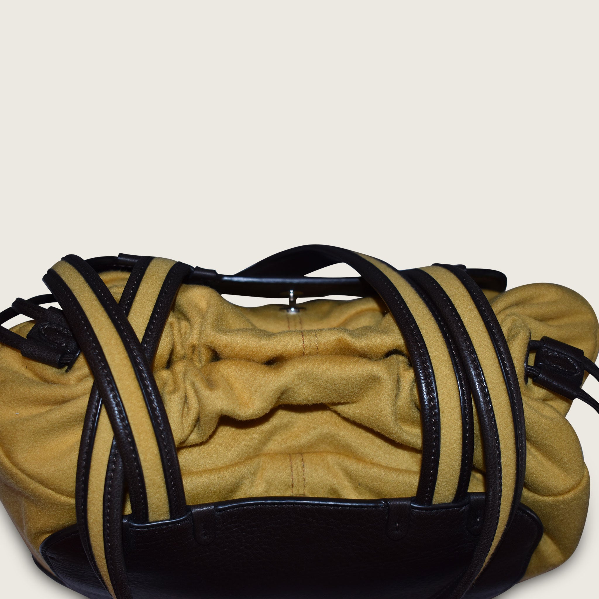 Loro Piana Yellow & Black Bag