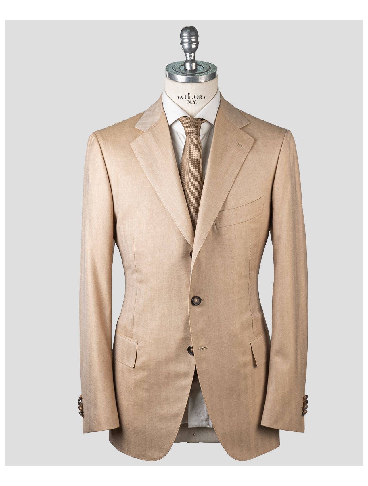 Cesare Attolini Beige Cashmere Blend Sport Coat Sizes 40, 42, 44, 48