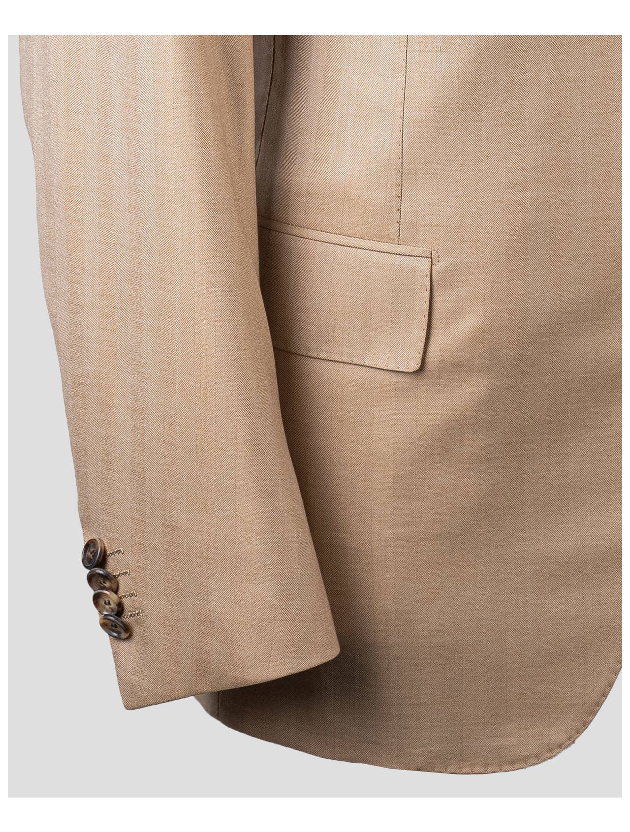 Cesare Attolini Beige Cashmere Blend Sport Coat Sizes 40, 42, 44, 48