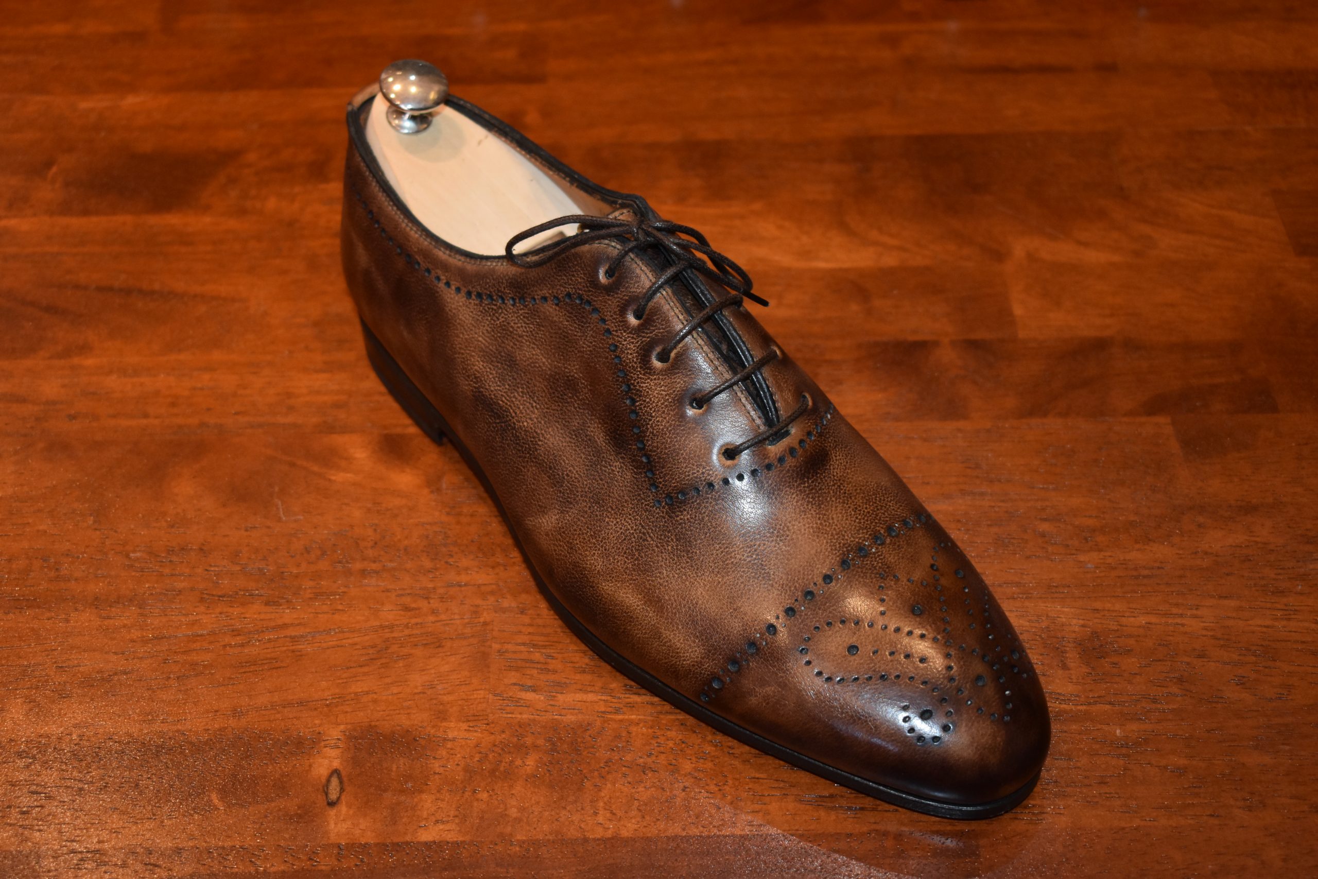 Bontoni Lace-up Leather Shoes In Brown | ModeSens